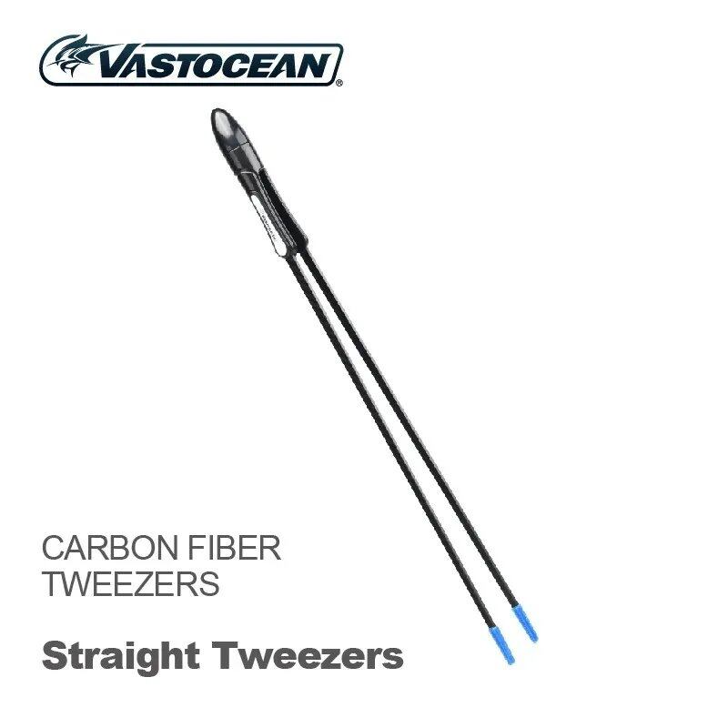 VASTOCEAN High Carbon Fiber Suspendable Coral Tweezers with Coral Tool Holder for Straight and Curved Tweezers (495mm) Ships from: Parallel Import