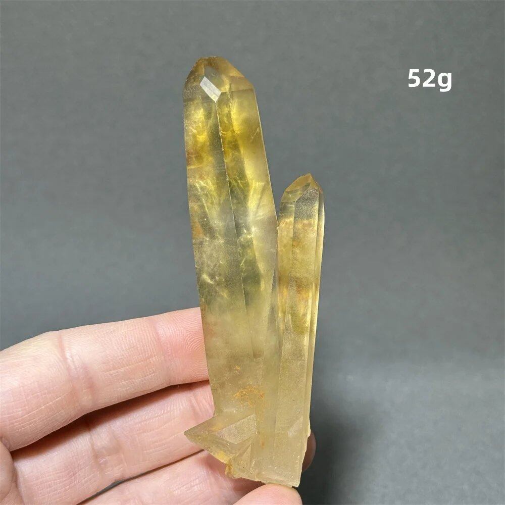 シトリン タワークリスタル 天然クォーツ 鉱石 エネルギー ヒーリング スピリチュアル オーラ 魔術 ホームデコレーション カラー: 並行輸入品