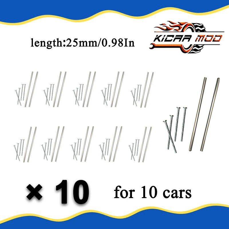1/64 Scale Model Car Wheel & Axle Set, Replacement Parts for Hot Wheels, Matchbox, and Tomica Diecast Model Toys (Pack of 10) mm; Ships from: Parallel Import