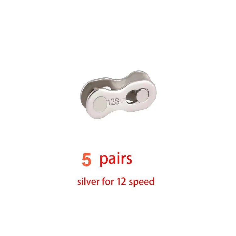 Universal Bicycle Chain Connector for 1/6/7/8/9/10/11 Speed Mountain/Road Bikes, Quick Link, Chain Master, Cycling Parts, Color: Parallel Import