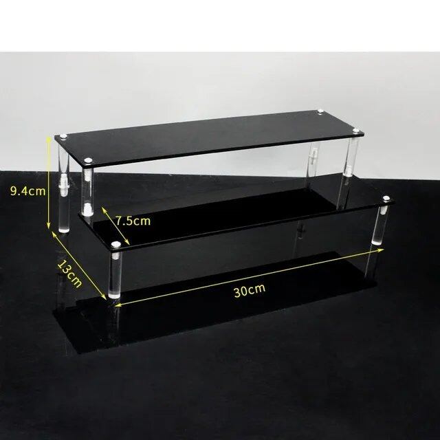 1-5 Tier Acrylic Display Stand/Clear Case (for Cupcakes, Perfume, Dolls, Amiibo, and Funko POP Figures) Color: Parallel Import