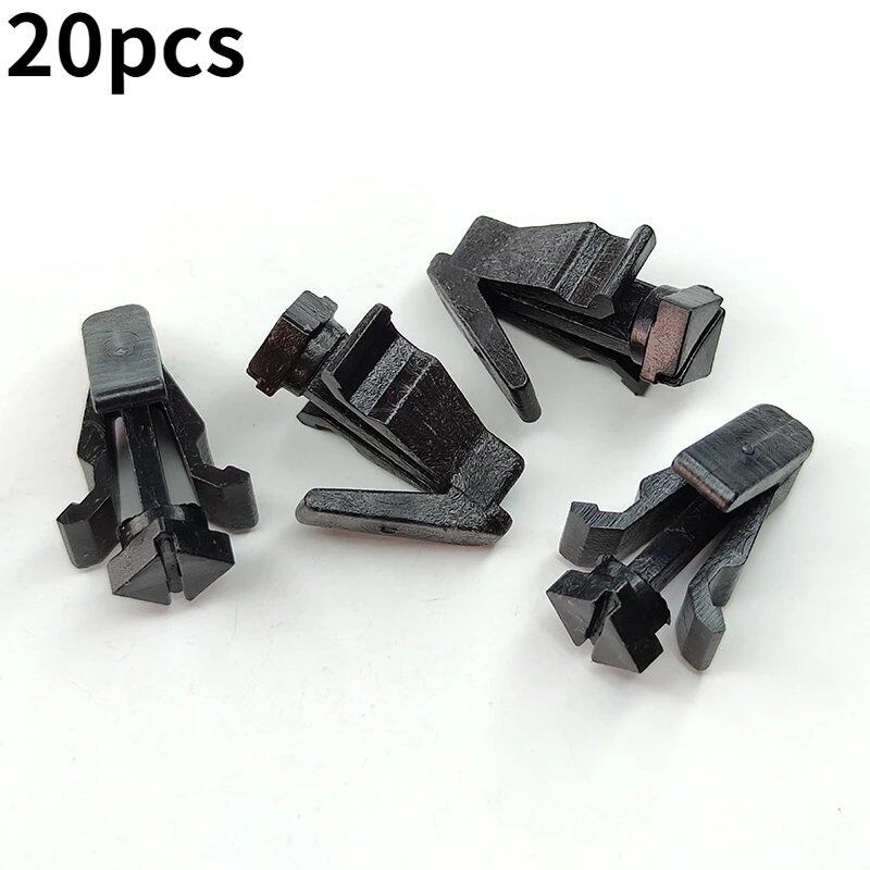 Pack of 10/20/30 Clip Grille Retainers (76882-0M060, 768820M060) for Nissan Frontier, Navara D22, and Sunny B14 (1998-2005) - 0 Fasteners per Pack (Parallel Import)