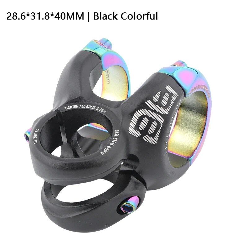 HASSNS DH40 Mountain Bike Stem, Short Power Handlebar Table for Road Bikes, MTB Power Stem, 28.6*31.8/35*40mm, Stem Riser, Cycling Bridge, Color: DH40, Parallel Import