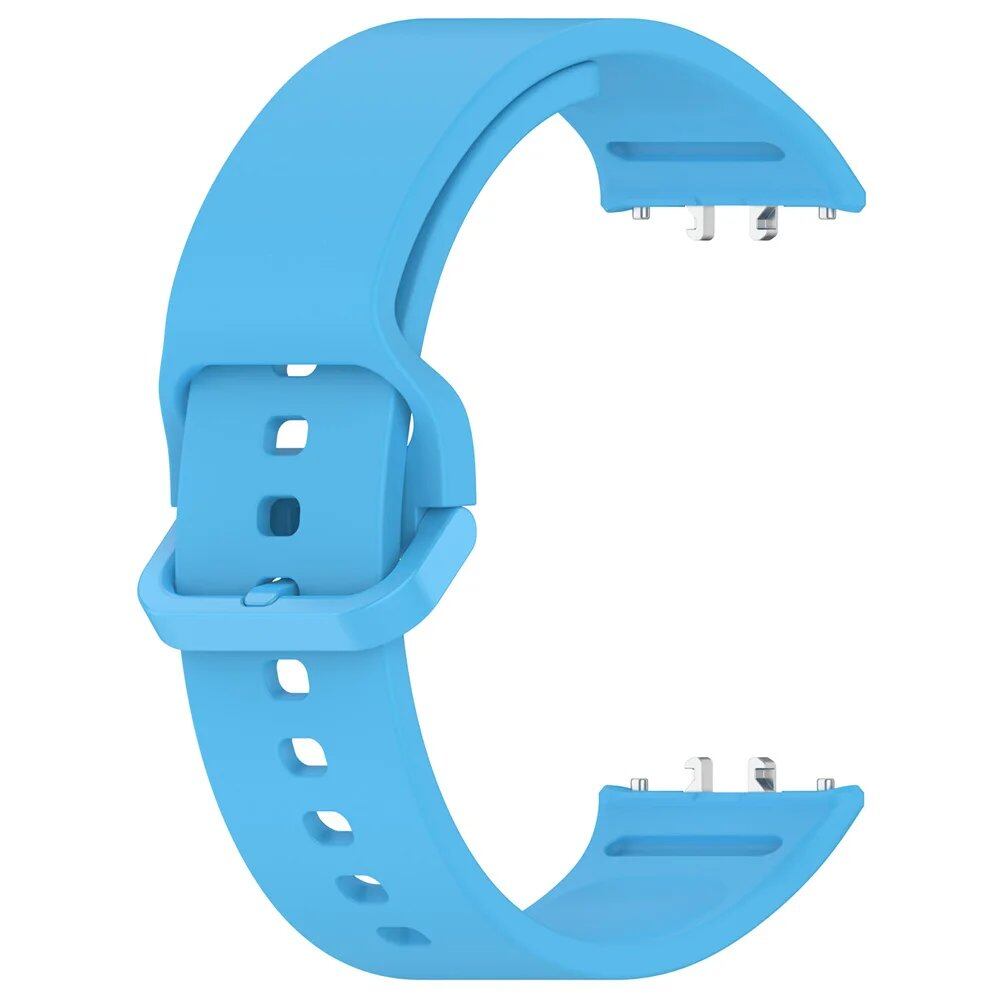 Durable Silicone Sports Strap for Samsung Galaxy Fit 3 SM-R390, Solid Color, Adjustable Wristband, Belt Accessory, Band Color: Parallel Import