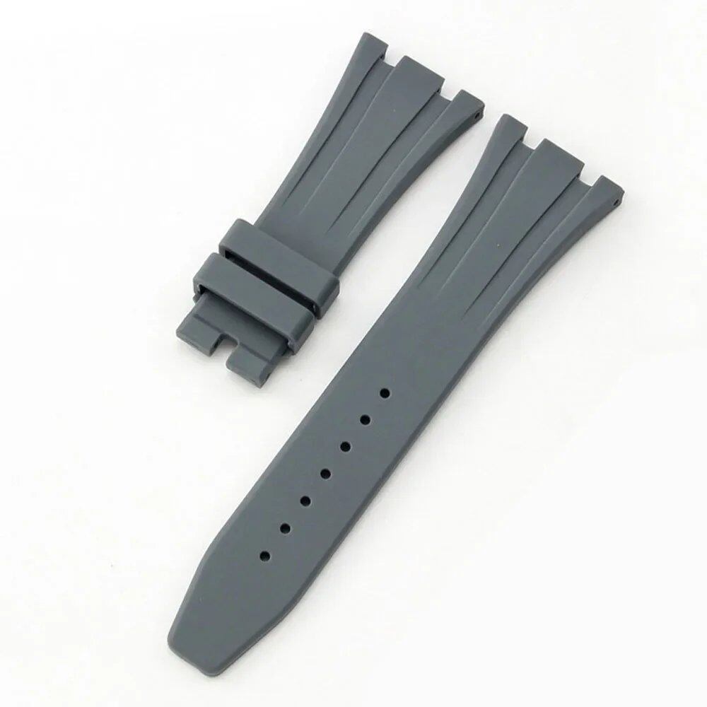 Waterproof Silicone Rubber Watch Band for GA2100/GA-2110, 26mm/27mm - AP Royal Oak Style Sport Wristband for Men and Women, Band Color: 26 or 27mm, Band Width: Parallel Import