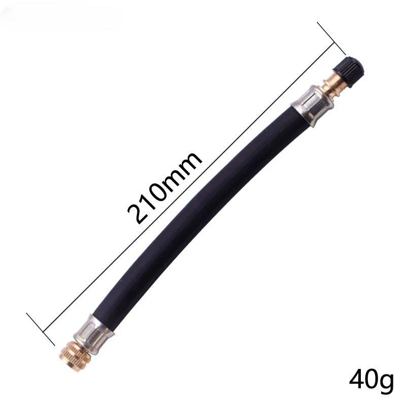 1/4" Flexible Rubber Tire Valve Extension Tube, 210mm - Twin Tire Adapter for Trucks, Vans, and Buses, Car Accessories, Motorcycle Accessories, Color: 1 pc, Parallel Import