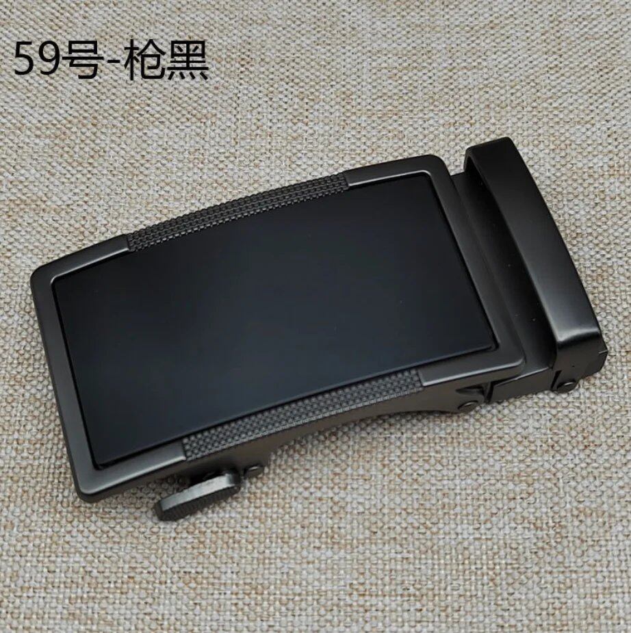 New Men's Alloy Automatic Buckle Belt, High-Quality Gold Buckle, Business Casual, 3.5cm Wide (Compatible with our belts), Parallel Import