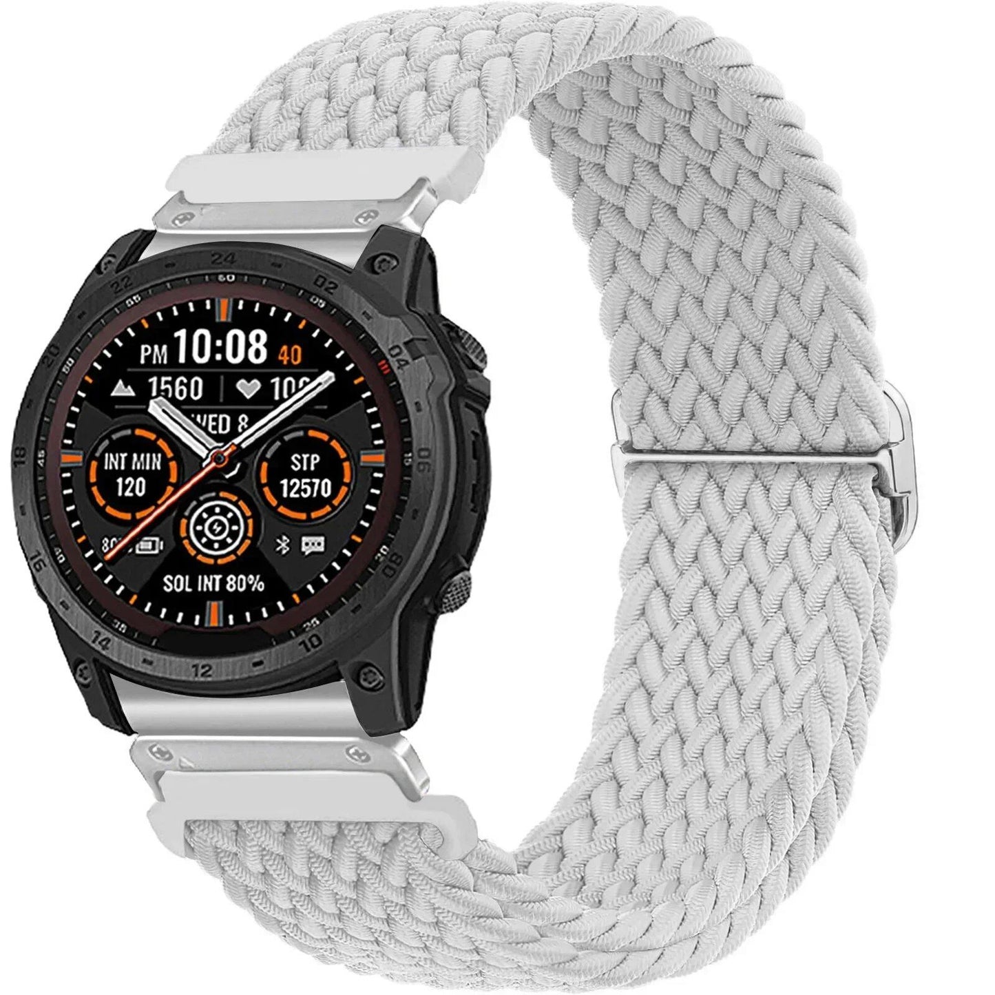 Nylon Loop Strap for Garmin Fenix 8/7/6 Pro/5 Plus, QuickFit Band, 22mm/26mm, Compatible with Garmin Smartwatches 3HR 945, Epix Gen 2, Band Color: mm, Parallel Import
