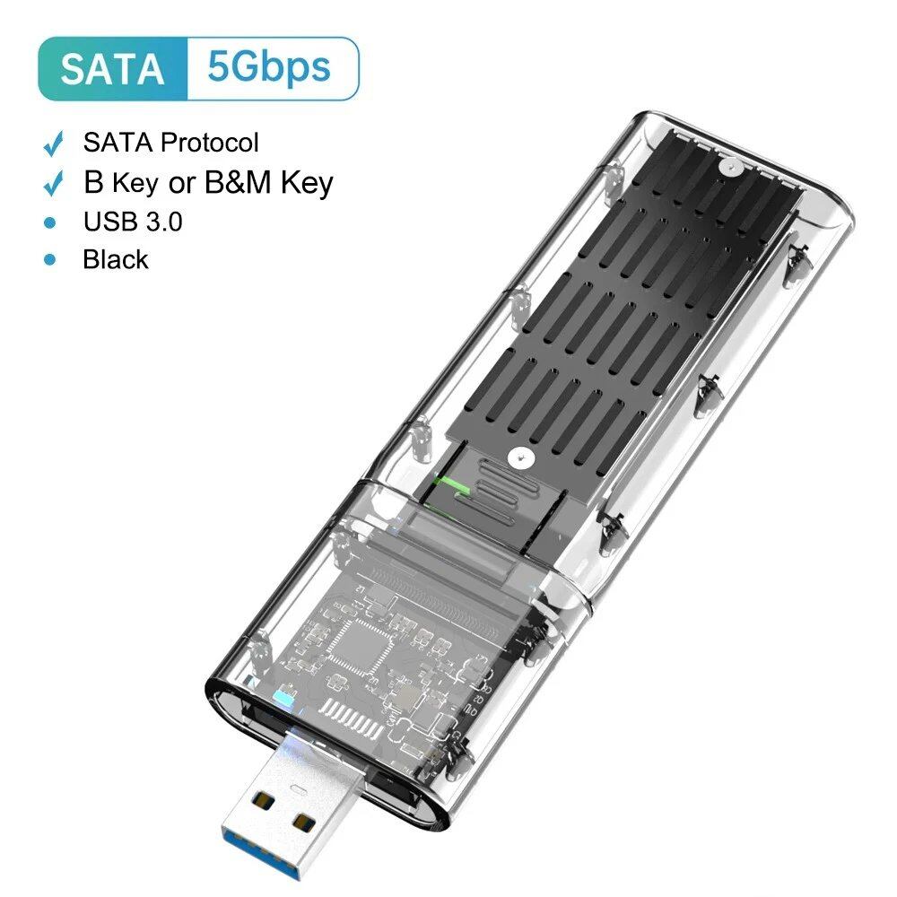 M2 SSDエンクロージャ NVMe USB3.1 外付けストレージ HDDケース 10Gbps PCIe SSDボックス NGFF SATA SSD対応 ハードドライブ PC/ノートパソコン用 ;発送元: 並行輸入品