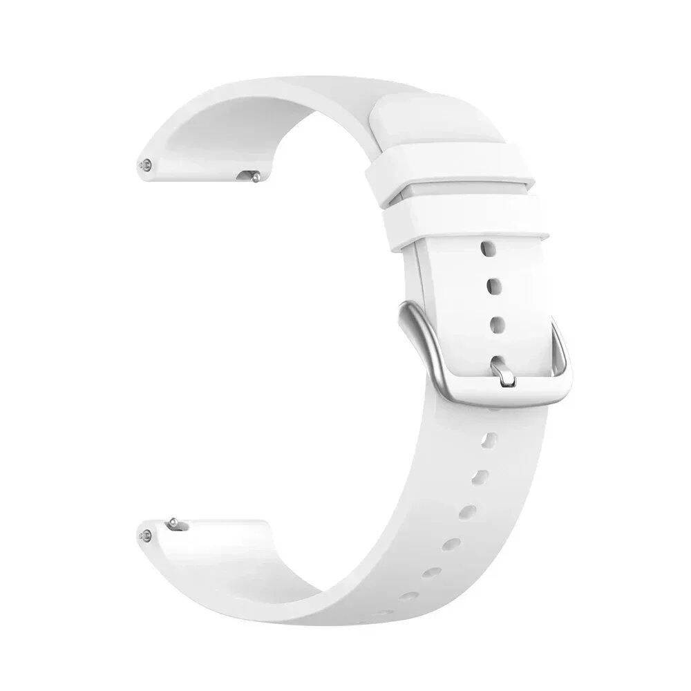 Silicone Watch Strap for Realme Watch 3/2 Pro/S Pro, 20mm/22mm Smartwatch Replacement Band, Band Color: mm, Wristband, Parallel Import
