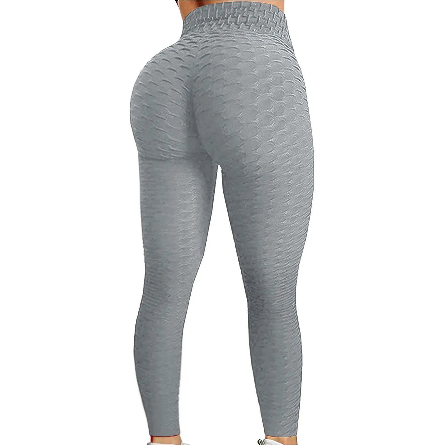 Women's Bubble Butt Lifting Yoga Pants, Fitness, Running, High Waist, Gym, Sports, Flare Pants, Dance Trousers, Size: Parallel Import