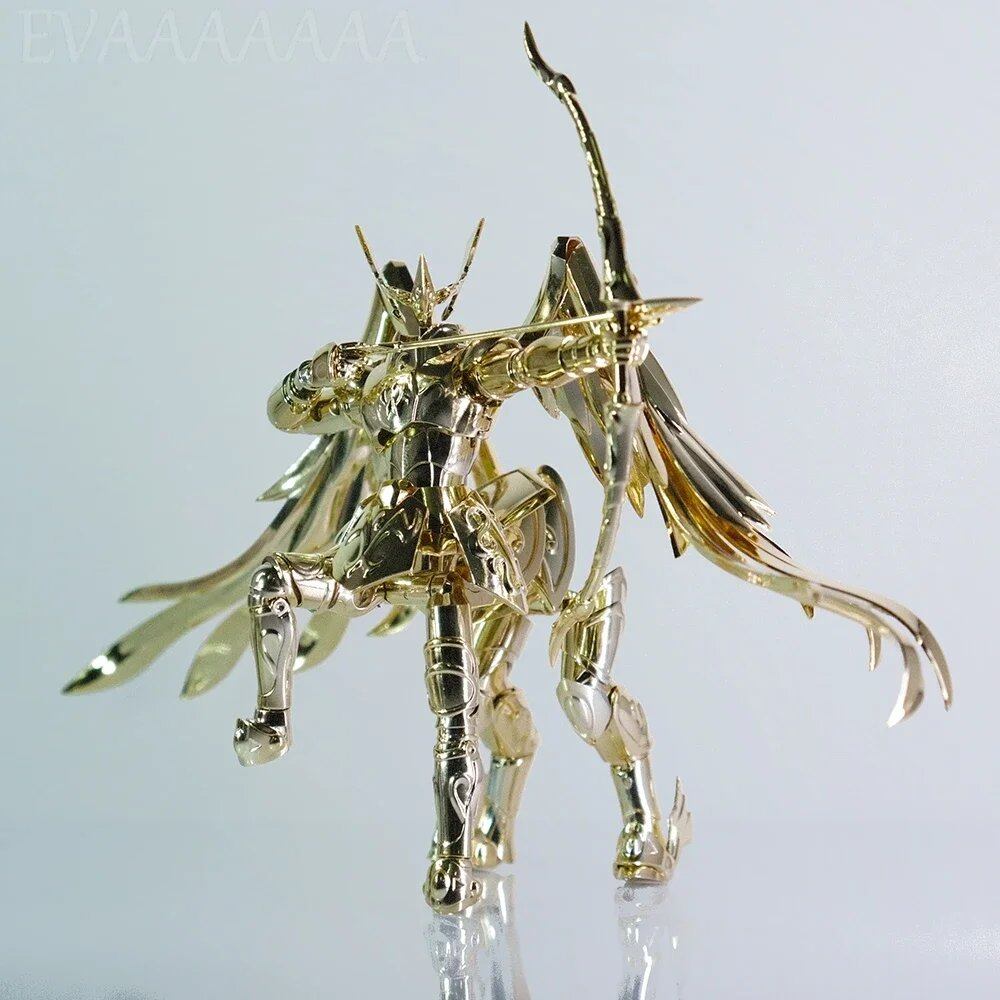 CS Model Saint Seiya Cloth Myth EX Gemini Saga & Kanon Metal Armor Action Figure with Totem/Object; Size: CS Model Parallel Import