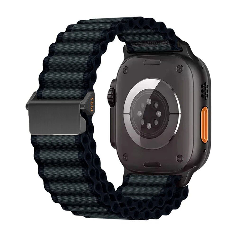Alpine Loop Strap for Apple Watch Ultra 2 - Nylon Wristband for iWatch Series 10/9/8/7/6/5/4 (49mm, 46mm, 45mm, 44mm, 42mm) - Sizes: 42mm, 44mm, 45mm, 46mm, 49mm; Band Colors: ; Shipped from: Parallel Import