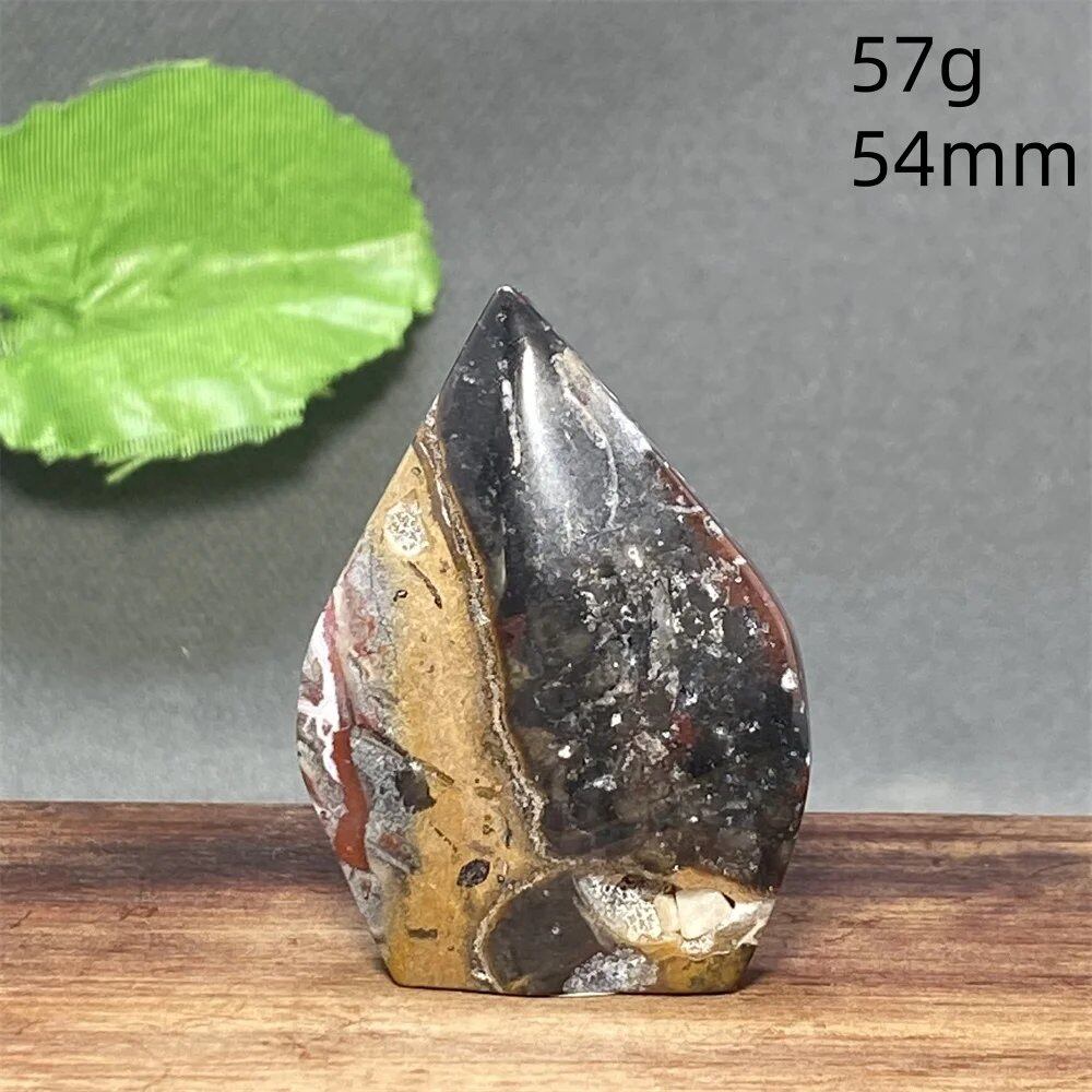 メキシコ産天然アゲートクリスタル装飾品 ホリデーギフト 瞑想チャクラエネルギー パワーストーン ミネラル ホームデコレーション カラー: 並行輸入品
