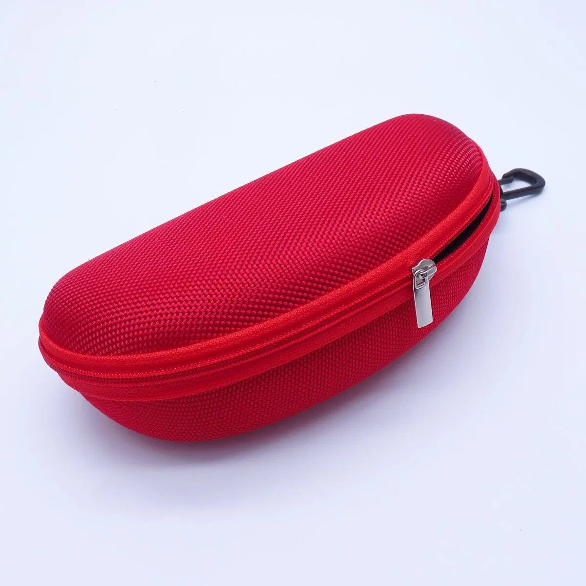 KLASSNUM Portable EVA Eyeglass Case with Carabiner Hook, Colorful Sunglasses Hard Case, Zippered Eyeglass Protection Box, Holder, New, Parallel Import