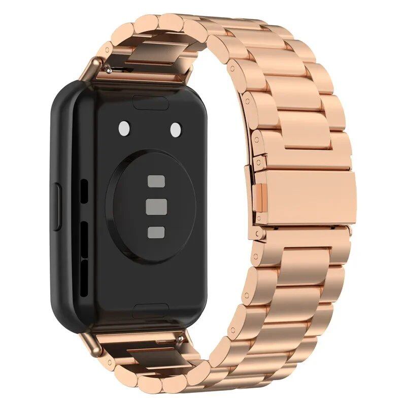Replacement Metal Strap for Huawei Watch Fit 2, Stainless Steel Bracelet, Compatible with Huawei Fit2 Classic and Active, Band Color: ; Ships from: Parallel Import