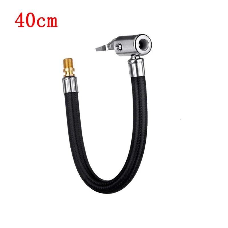 10/20/30/60cm Car Tire Pump Extension Hose, Motorcycle Tire Inflation Tube Adapter Connector Hose, Car Exterior Accessories, Color: Parallel Import