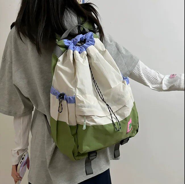 新作 春夏コレクション 軽量ドローストリングバッグ アウトドア スポーツ 登山用 大容量リュックサック 並行輸入品