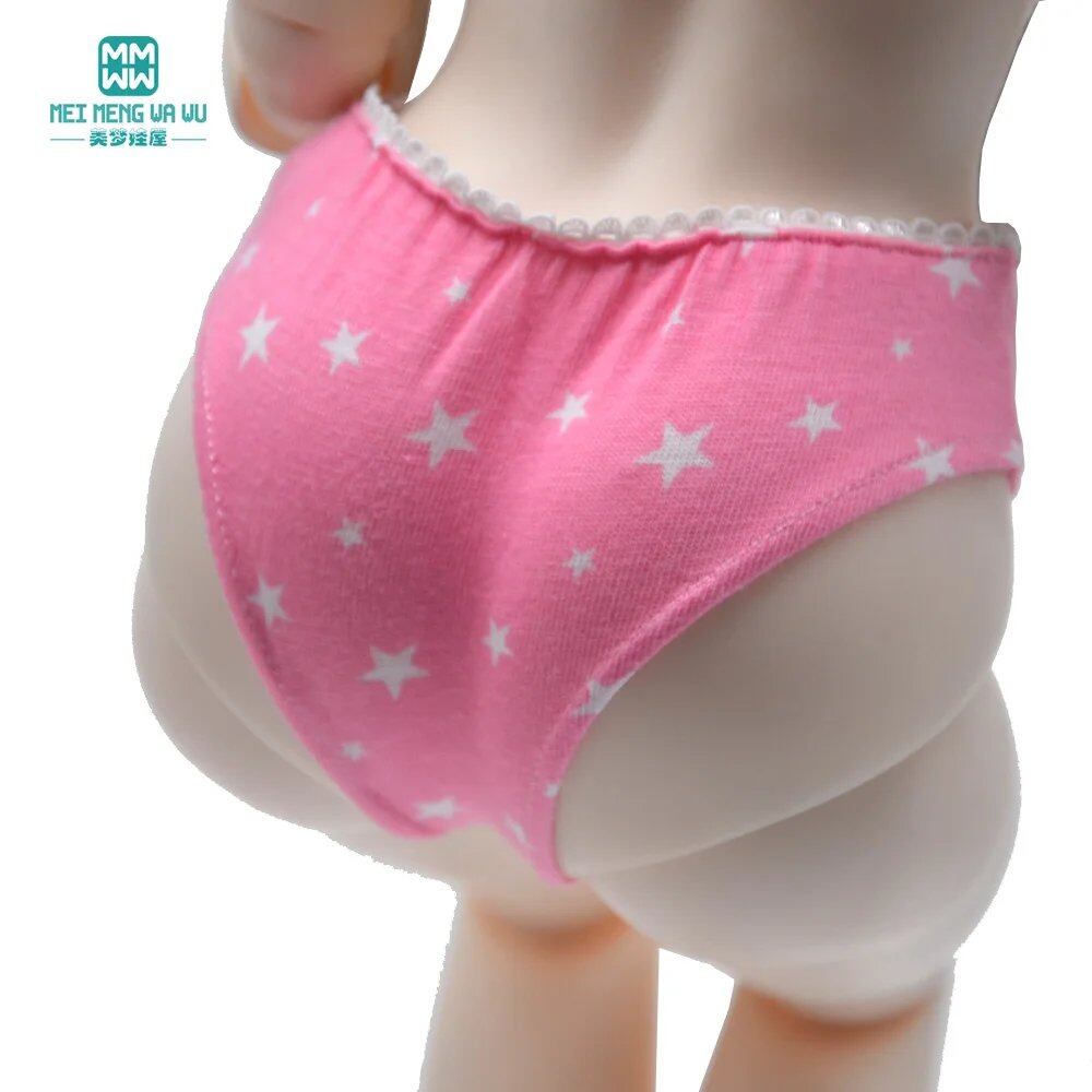 1/3, 1/4, 1/6 Size BJD Doll Accessories, Compatible with DD, SD, and MOSD, Cute Expressions, Small Pants, 1/4" BJD Doll, Parallel Import