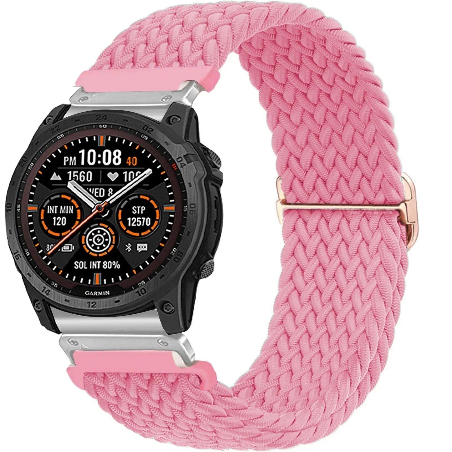 Nylon Loop Strap for Garmin Fenix 8/7/6 Pro/5 Plus, QuickFit Band, 22mm/26mm, Compatible with Garmin Smartwatches 3HR 945, Epix Gen 2, Band Color: mm, Parallel Import
