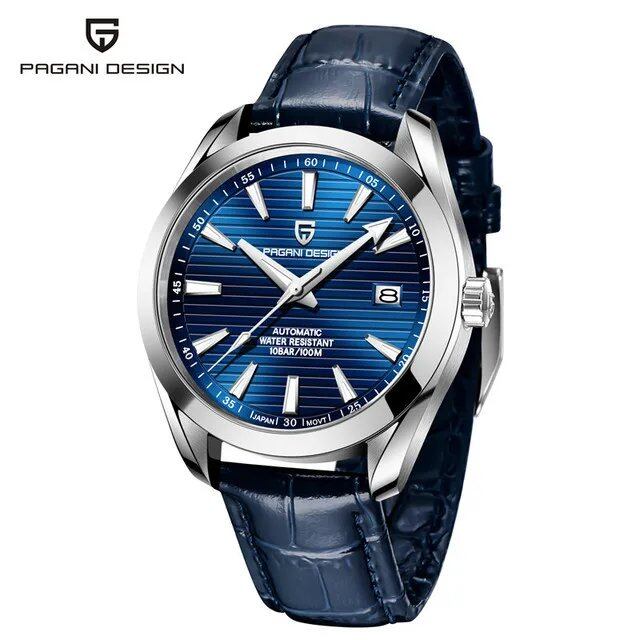 Pagani Design 40mm A150 Men's Automatic Watch, Luxury Mechanical Watch, Stainless Steel with Sapphire Crystal, NH35 Color: Parallel Import