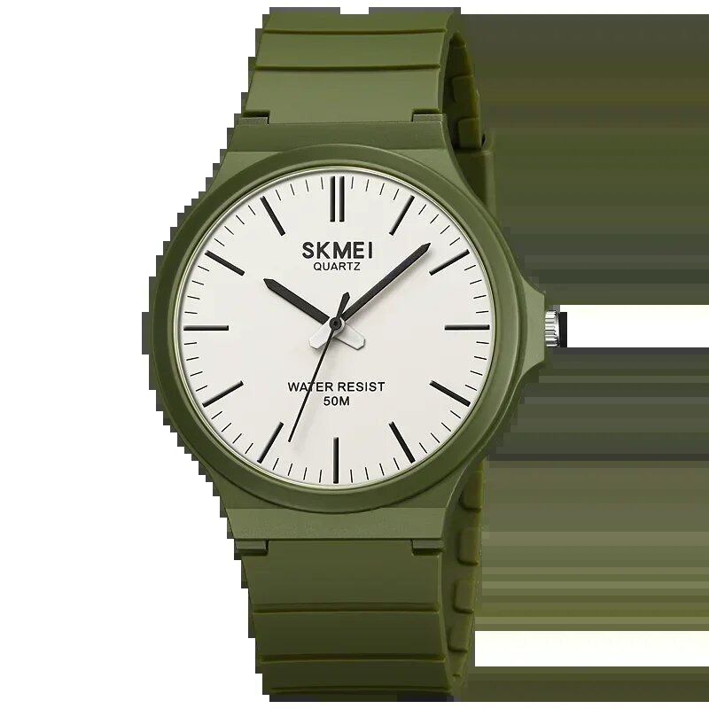 SKMEI 2108 Simple Waterproof Quartz Watch for Men, Casual, Shock-Resistant, Ultra-Thin, Sports Watch, 1419 Lerohonbre, Color: Parallel Import
