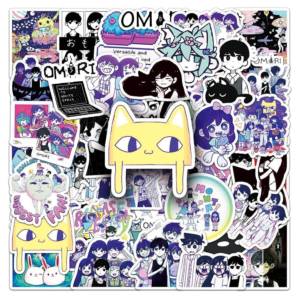10/30/50 Sheets Cute Weight Stickers, Graffiti Game, Cartoon Decals, DIY, Motorcycle, Laptop, Stationery, Waterproof Decoration, Toys, Color: 0 Pieces, Parallel Import