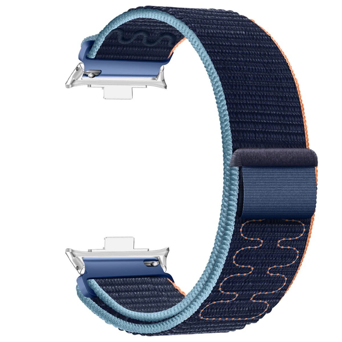 Breathable Nylon Loop Replacement Wristband for Xiaomi Redmi Watch 4/5, Mi Band 9/8 Pro, Sports Smartwatch Strap, Band Color: Parallel Import
