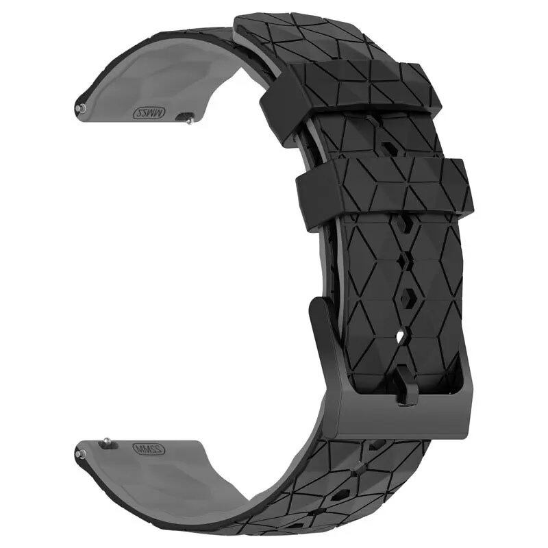 Xiaomi Mi Watch / Mi Watch Color 対応 サッカーバンド 22mm 通気性リストバンド 交換用ストラップ Xiaomi S1 Active 対応 ブレスレット ベルト バンドカラー:mm 並行輸入品