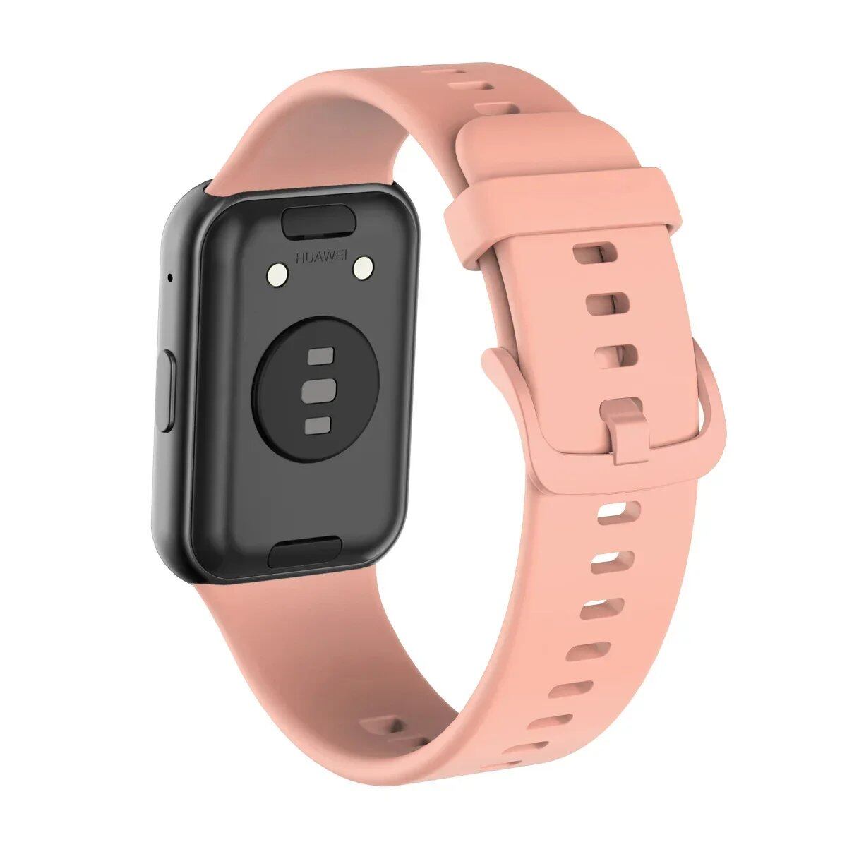Silicone band for Huawei Watch FIT 1, smartwatch replacement strap, wristband, compatible with various models, band color: Parallel import
