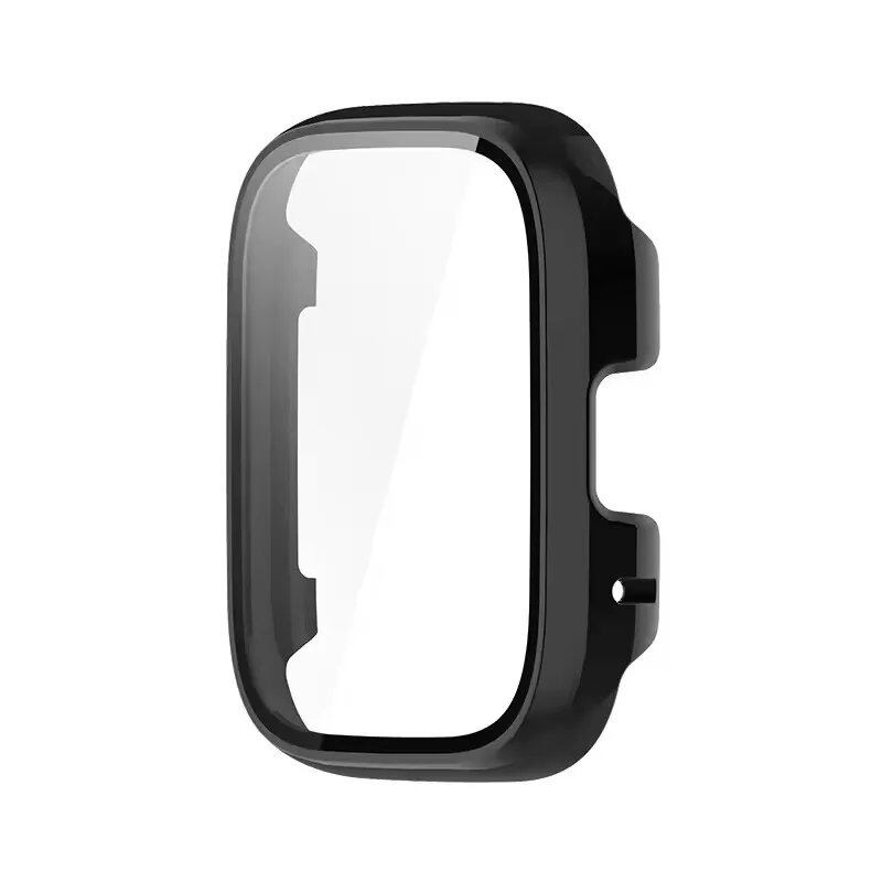 Tempered Glass & Bumper Cover Protective Case for Redmi Watch 3 Active - Xiaomi Redmi Watch 3 Active Accessory; Dial Size: Redmi Watch 3 Active, Parallel Import