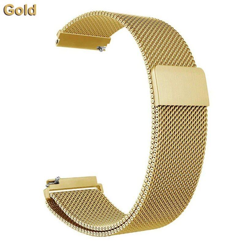Milanese Loop Stainless Steel Metal Bracelet Replacement Strap for Huawei Watch GT 4 (41mm, 46mm) - Size H (Parallel Import)