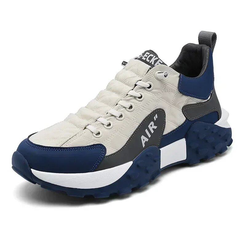 Men's Platform Sneakers, New Arrival, Vulcanized Casual Running Shoes, Plus Sizes 45 and 46, Popular Men's Shoes, Color: Parallel Import