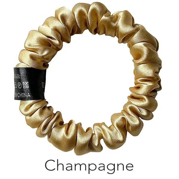 100%ピュアマルベリーシルク スクランチー ヘアゴム ヘアタイ 女性用 ダメージなし 19mm 1.5cm幅 ;発送元: 並行輸入品