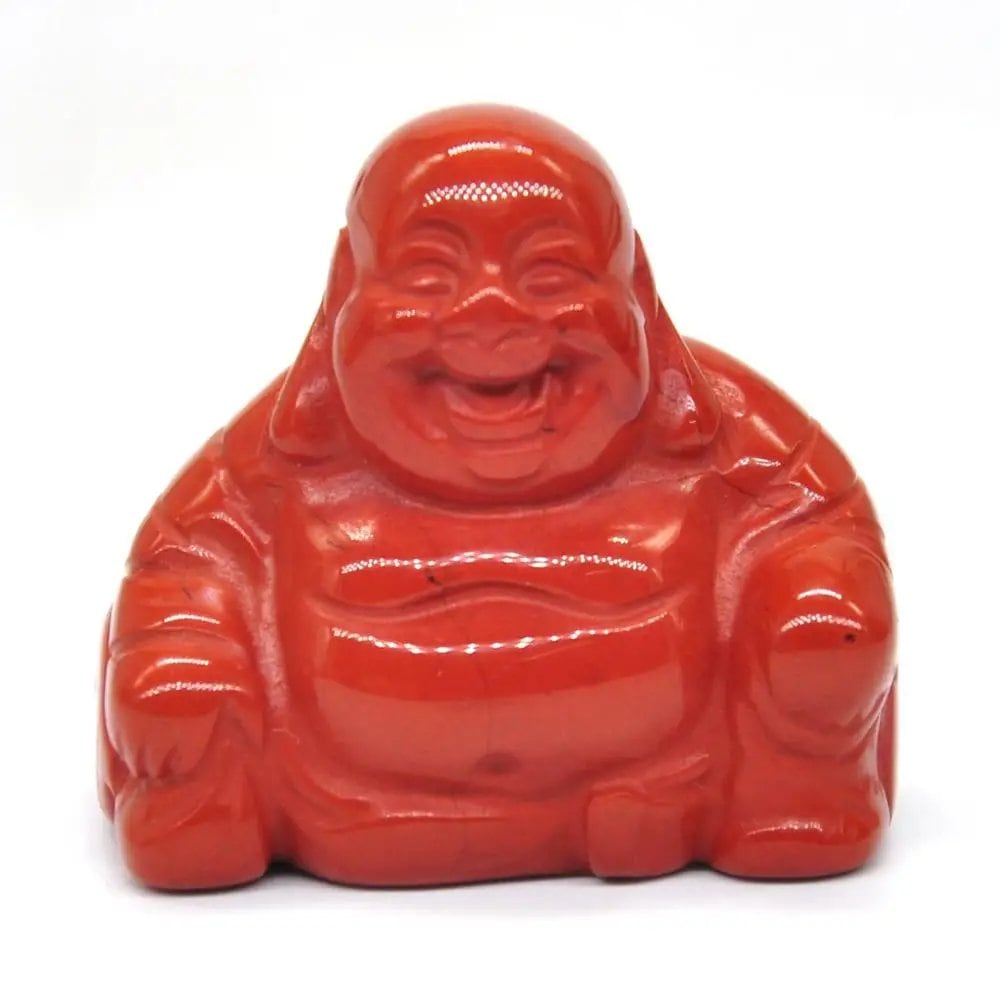 1.2-inch Buddha Statue, Natural Healing Crystal Reiki Chakra Figurine, Spiritual Stone Sculpture, Home Decor, Parallel Import