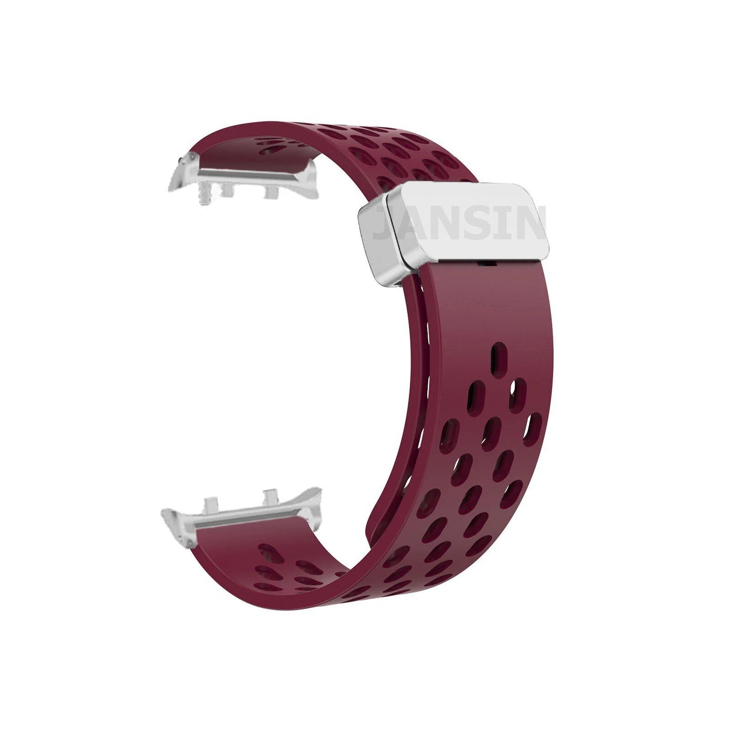 Huawei Watch D2 Magnetic Sports Strap, Breathable Silicone Watch Band, Replacement Bracelet, Compatible with Huawei Health Watch D2, Band Color: 3; Band Width: 3.5mm, Parallel Import