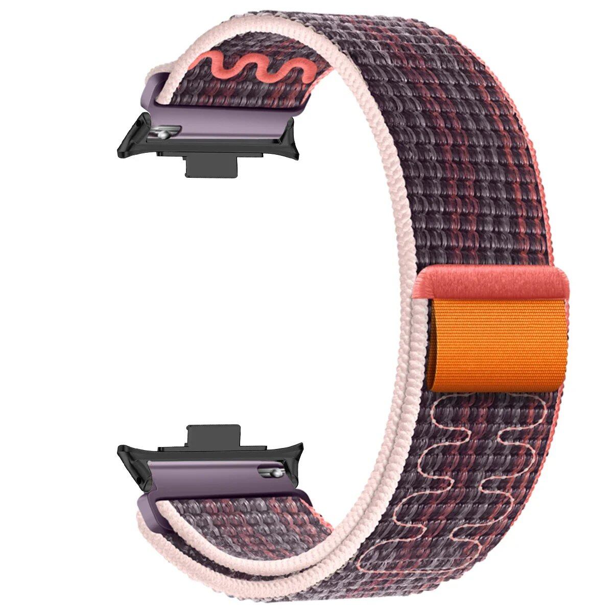 Breathable Nylon Loop Replacement Wristband for Xiaomi Redmi Watch 4/5, Mi Band 9/8 Pro, Sports Smartwatch Strap, Band Color: ; Ships from: Parallel Import
