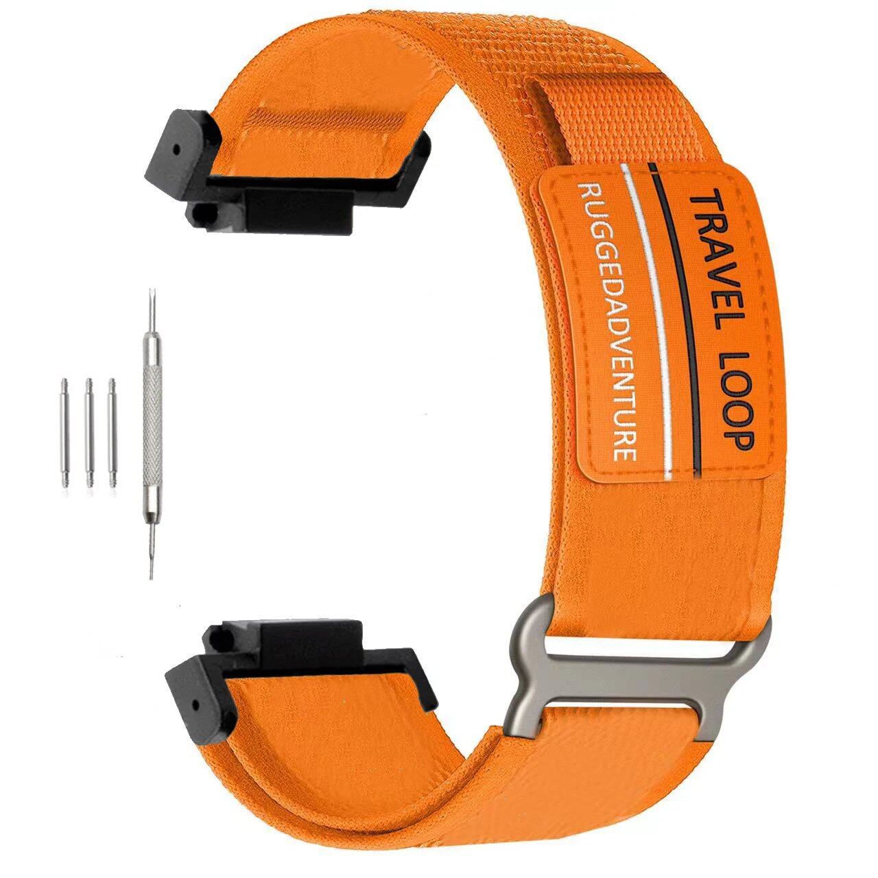 16mm Travel Loop Nylon Strap for Casio G-SHOCK GA110, GA100, GA120, GA900, GA2100, DW-5600, GW-B5600, and GW-M5610. Compatible with all Casio models. Size: 16mm. Band Color: Parallel Import.