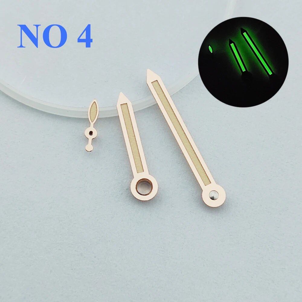 "ST2555 Compatible Green Fluorescent Hands Watch Hand Set, Compatible with ST2555/ST2533/ST2557 Movements, Watch Parts" Parallel Import