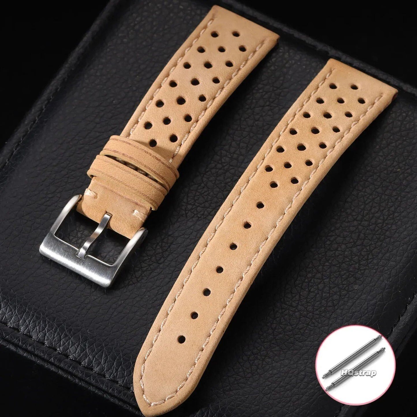 Matte Breathable Watch Band, Universal Replacement Strap for 18mm, 20mm, and 22mm Watches, Waterproof Bracelet with Solid Buckle, Unisex, Matte Color, Imported