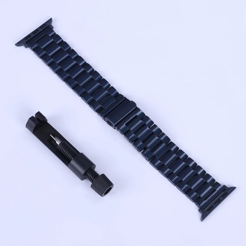 Stainless Steel Metal Band Strap for Apple Watch 10 (46mm) - Compatible with iWatch 10/9/8/Ultra (49mm, 42/44/38mm) - Band Color: mm; Parallel Import