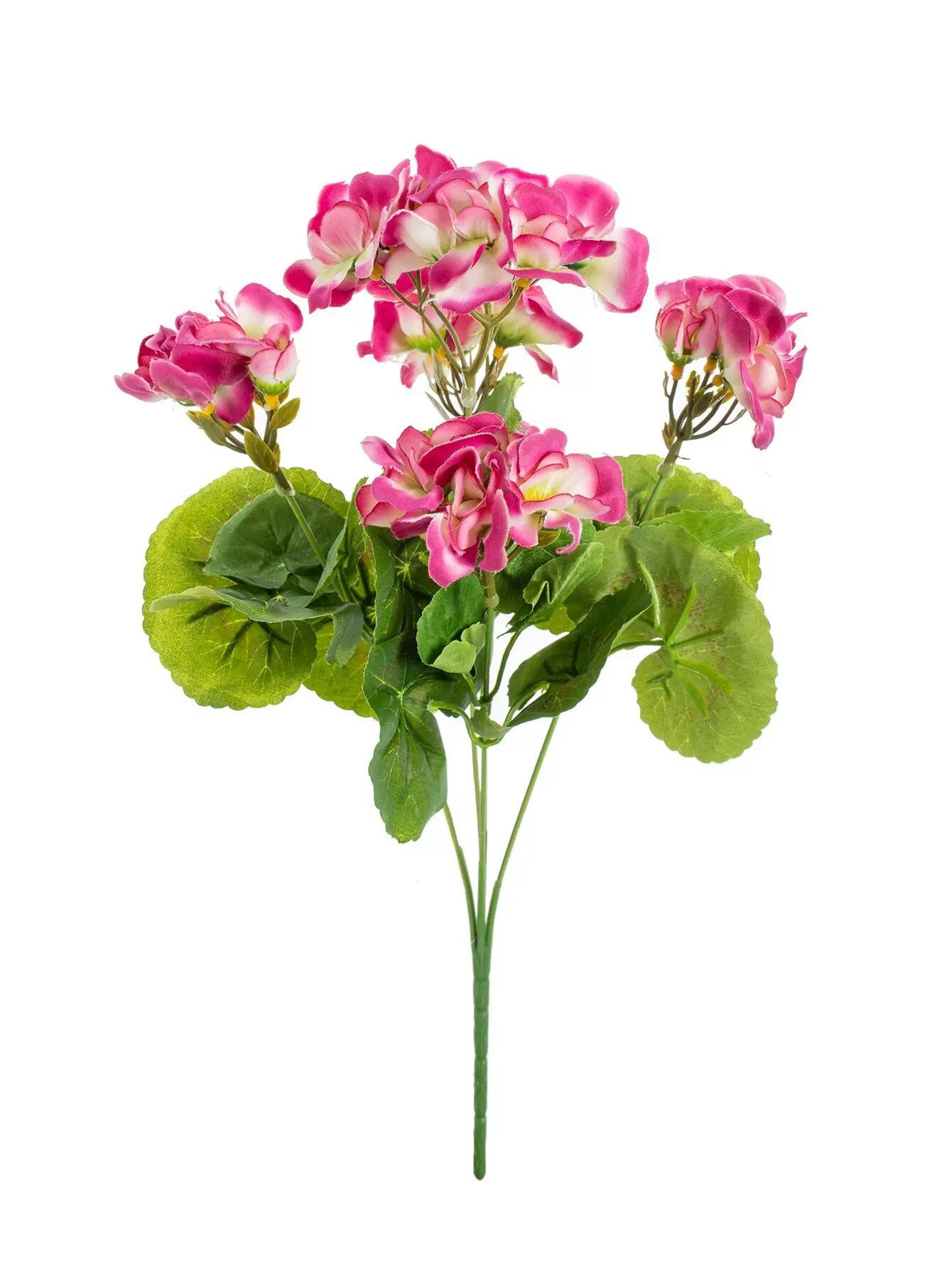 1/5-Piece Artificial Silk Begonia Flower Plants for Outdoor Garden Arches, UV Protection, Wedding, Bridal, Home Bonsai, Christmas Party, DIY Gift, Size: Parallel Import