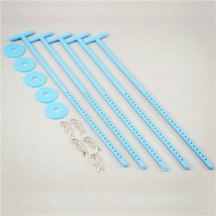 Set of 5 Plastic Tire Holders for 1/8 & 1/10 RC Cars, Hobby Model Accessories, Convenient Tire Storage, Parallel Import