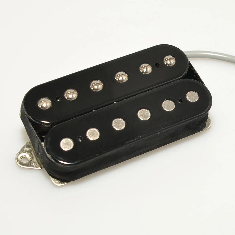 Vintage Wah V70 SSS Hand-Wound Alnico 5 Single Coil Guitar Pickup with Gray Bottom Plate, HSS Double Coil Pickup, Imported