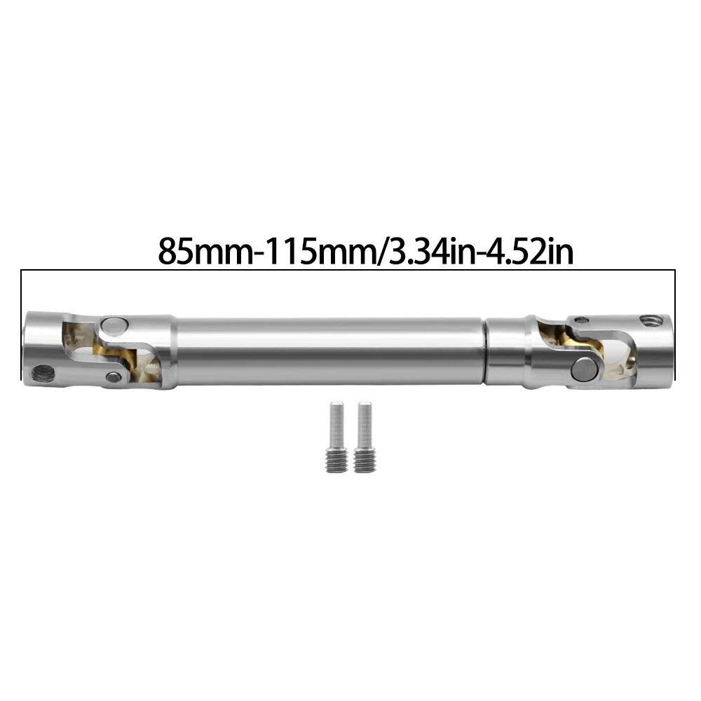 1/10 Scale RC Car Metal Internal Gear Drive Shaft Universal Joint Compatible with Axial SCX10 Gladiator YK4082 TRX4 TF2 D110 Crawlers (Color: Imported)