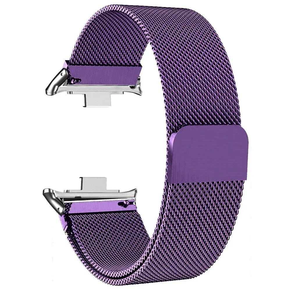ミラネーゼループバンド for Redmi Watch 5/4 スマートウォッチ用ブレスレット Mi Band 8 Pro/9 Pro対応 交換用メタルストラップ アクセサリー バンドカラー: 並行輸入品