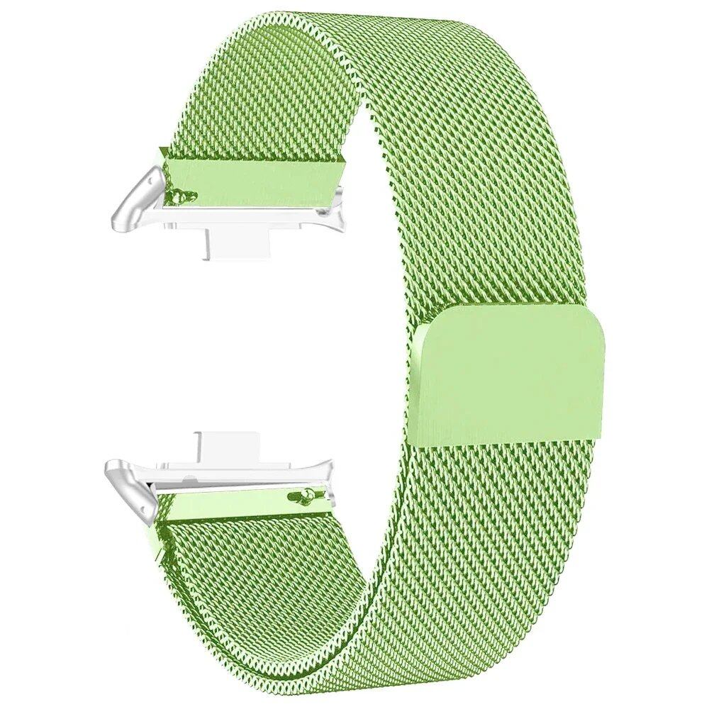 ミラネーゼループバンド for Redmi Watch 5/4 スマートウォッチ用ブレスレット Mi Band 8 Pro/9 Pro対応 交換用メタルストラップ アクセサリー バンドカラー: 並行輸入品