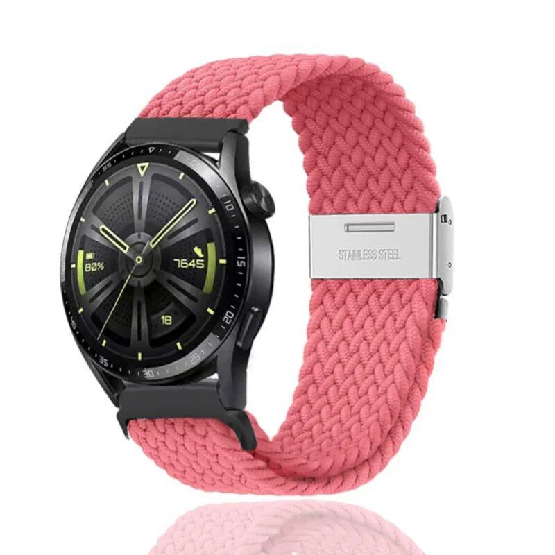 Garmin Venu/Sq/Sq 2/Venu 2 Plus/Venu 3S/Forerunner 945/Approach S62/Fenix 6対応 18/20/22mm クイックリリース ブレイデッド ストラップ サイズ: 並行輸入品