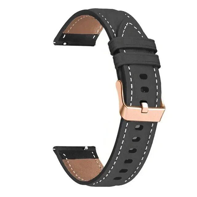 20mm Smartwatch Band for Xiaomi Amazfit Active/GTS2 4 Mini, PU Leather Bracelet Compatible with Amazfit Bip3 Pro/GTS3/2/2e/GTR 42mm, Band Color: Other, Band Width: 20mm, Parallel Import