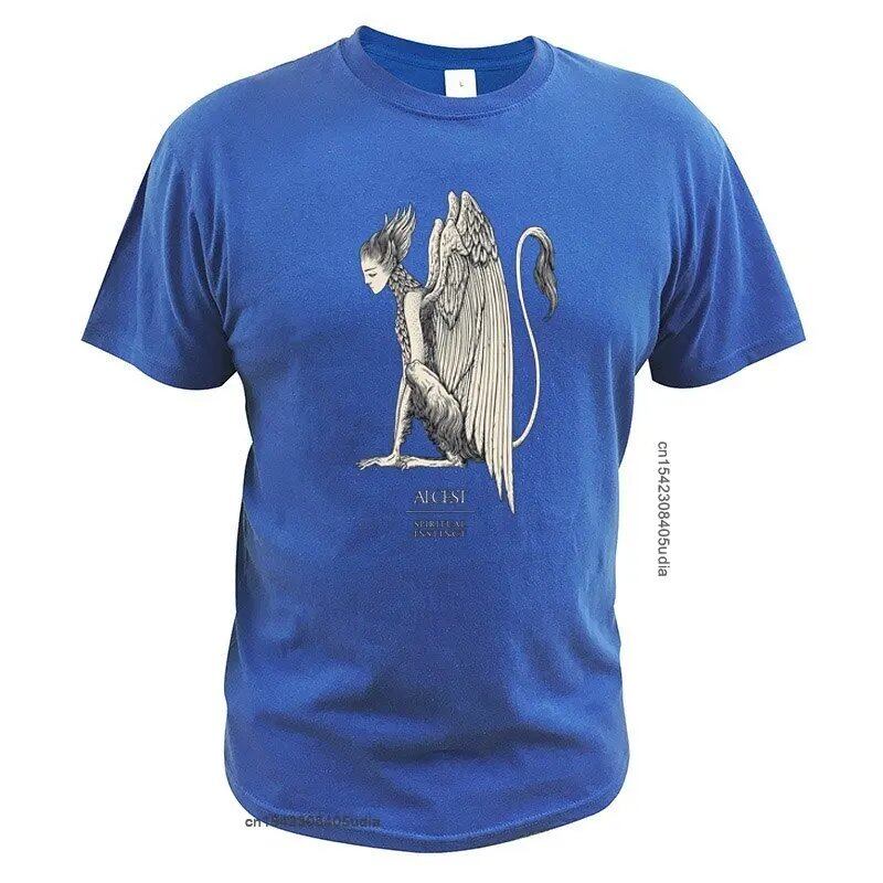 スピリチュアル・インスティンクトTシャツ アルセスト アルバムTシャツ フレンチ・ポストメタルバンド 綿100% 快適着心地 EUサイズ トップス メンズ レディース Tシャツ サイズ: 並行輸入品
